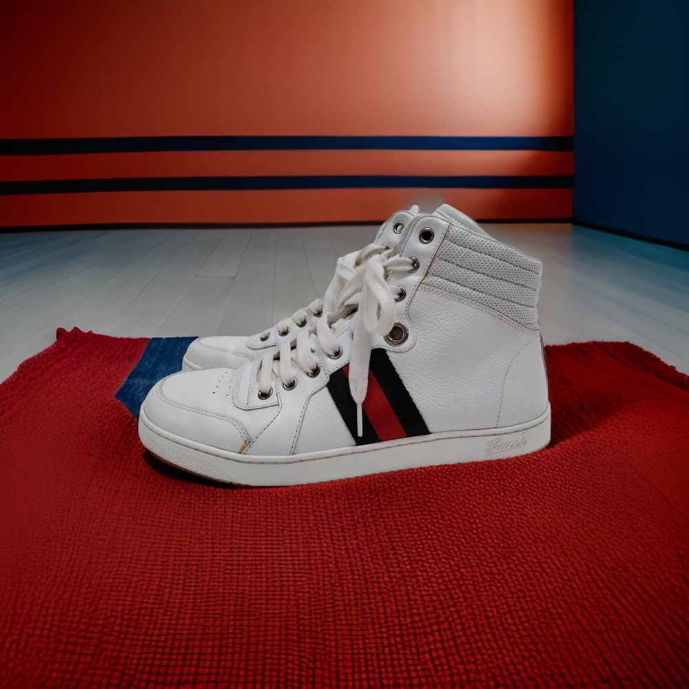 Gucci Sneakers  Sherry Line Women UK 5.5